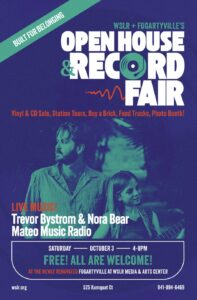 WSLR+Fogartyville’s Open House & Record Fair 